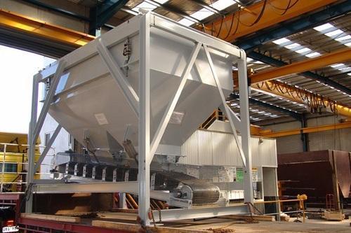 Electric Stainless Steel Cement Storage Hopper, for Industrial, Capacity : 500-1000 Kg