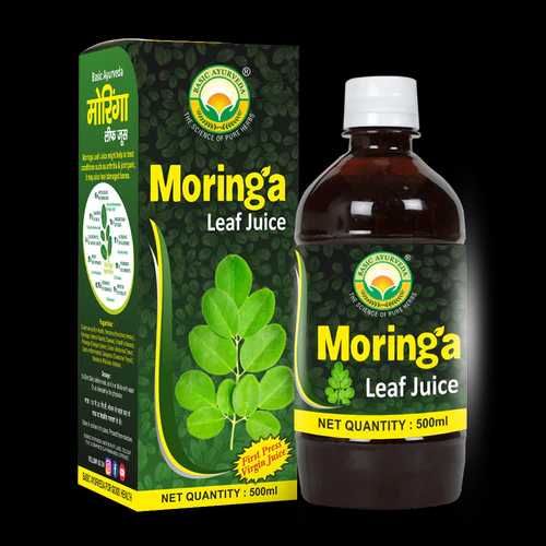 Moringa Leaf juice, INR 280 / Bottle by Basic Ayurveda from Ghaziabad