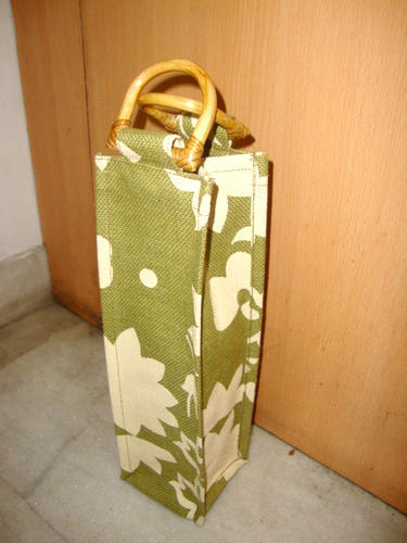 Dyed Printed Bottle Bag