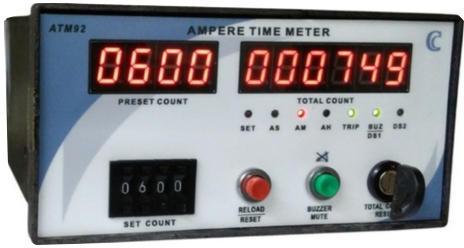 Ampere Hour Meter, Display Type : Digital