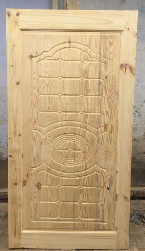 Plain Pine wood solid doors, Certification : ISO 9001:2008 Certified