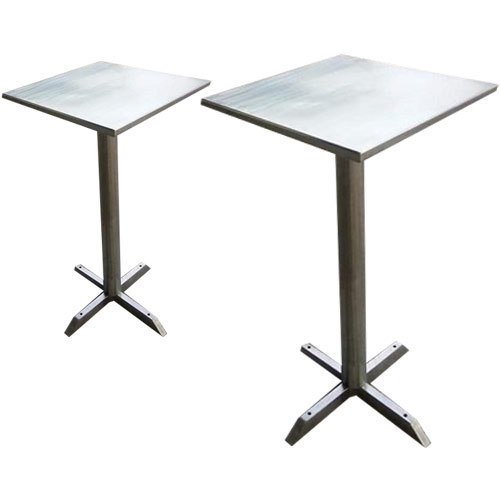 Stainless Steel Restaurant Table, Size : 4 x 4 Feet, 3 x 3 Feet