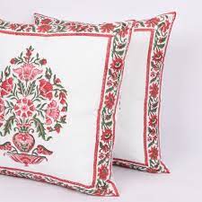 Cotton printed cushion cover, Size : 16*16