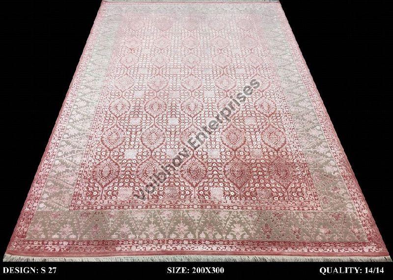 VEC- 258 K Hand Knotted Carpet, Pattern : Handtuffted
