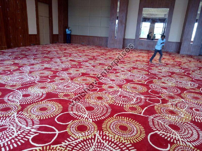 Rectangular Smooth Wool VEC-016 Designer Carpet, for Rust Proof, Each To Handle, Pattern : Handtuffted