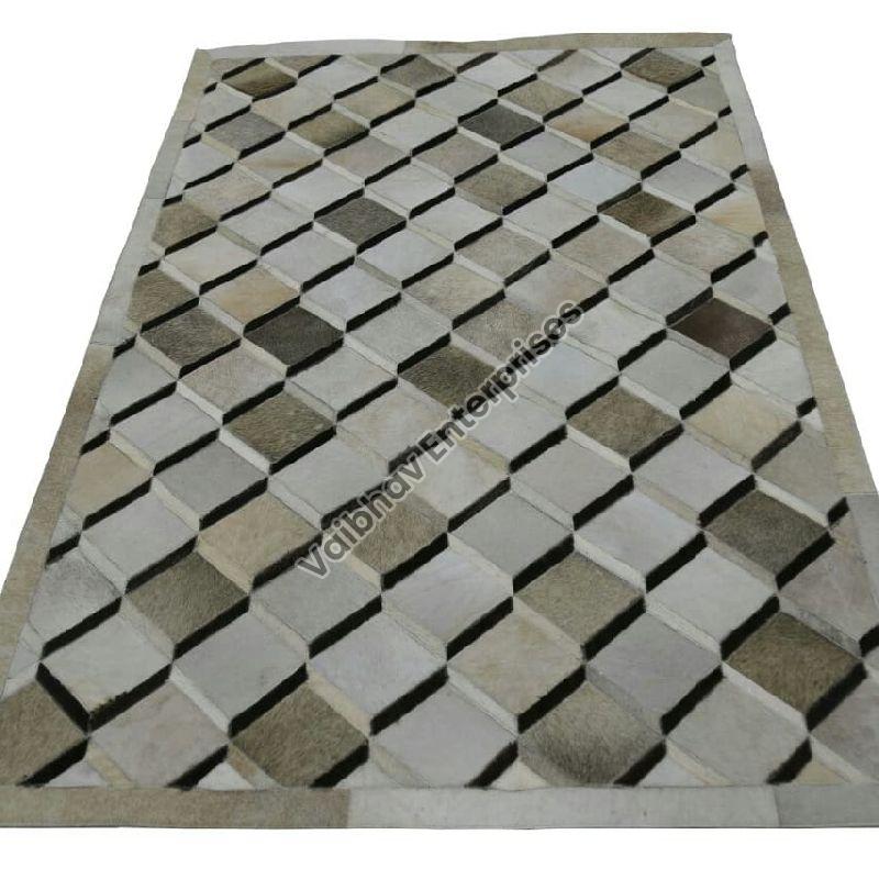 Custom VELC-06 Leather Carpet, for Long Life, Pattern : Printed