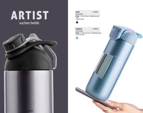 Stainless Steel Artist Suction Bottle, Capacity : 450ml