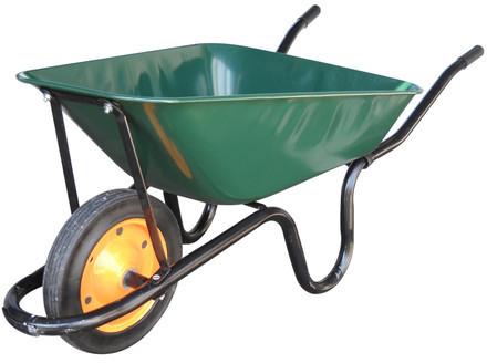 Single Wheel Barrows, Color : Green