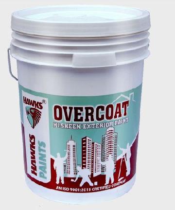Overcoat High Sheen Exterior Paint, Packaging Type : Can
