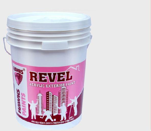 Hawks Revel Acrylic Exterior Paint, Packaging Type : Can