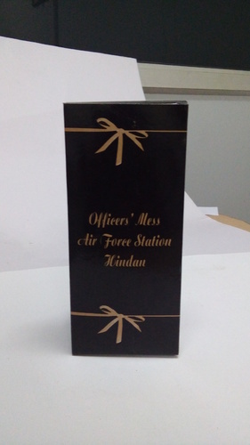 Rectangle Cardboard Perfume Packaging Box, Pattern : Printed