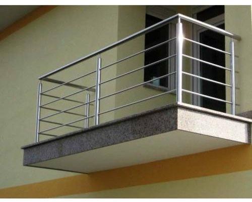 Rectangular Stainless Steel Balcony Grill