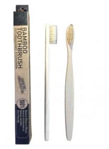 Bamboo Fiber Infused Toothbrush, for Cleaning Teeths, Feature : Anti Bacterial, Flexible, Soft Bristles