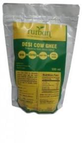 Rurban desi cow ghee, Packaging Type : Pouch