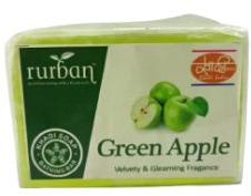 Rurban Green Apple Soap, Shelf Life : 1years