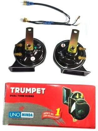 Fiber Trumpet Dual Tone Horn, Voltage : 12 V