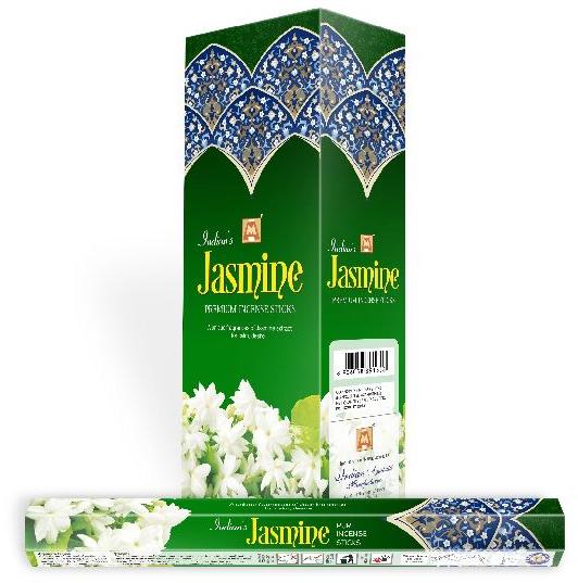 Indians Jasmine Premium Incense Sticks, for Aromatic, Church, Therapeutic, Packaging Type : Packet