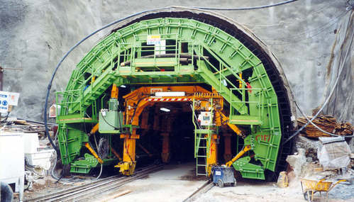 Cast Iron Tunnel Lining Formwork Equipment