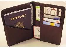Leather Passport Cover Holder, Size : 6*4 Inch