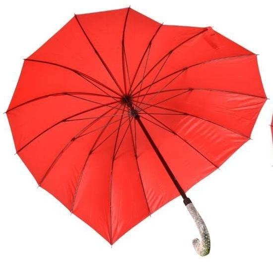 Heart Shaped Umbrella, for Rainy Reason, Feature : Heat Resistance