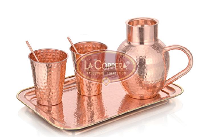 G-524-H0 6 Pcs. Copper Gift Set, Feature : Attractive Look
