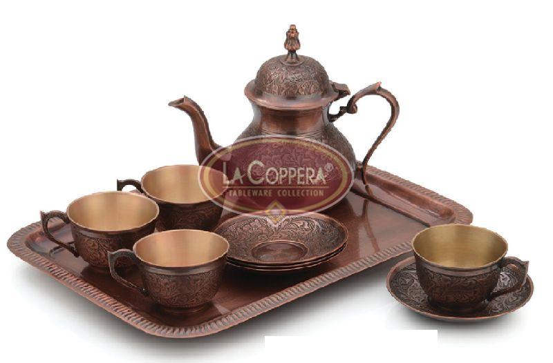 Royal Arabian Antique Tea Set, Feature : Attractive Look