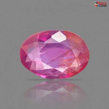 Mozambique Ruby Stone, Size : 8.04 X 5.88 X 3.45 MM