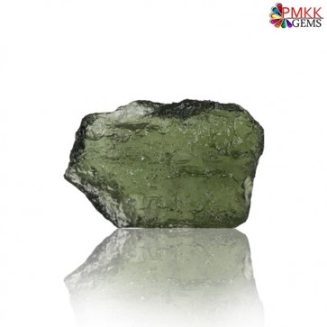 Natural Moldavite Stone, Certification : GEMTRUE