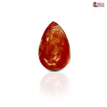 Pear Cabachon Natural Sunstone, Size : 14.47 X 10.00 X 5.29 MM