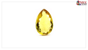 Natural Yellow Fluorite Stone, Size : 24.49 X 16.44 X 9.42 MM