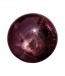 Star Ruby Gemstone, Shape : Oval