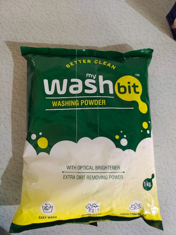 My Wash Bit Washing Powder, Packaging Type : Plastic Packet