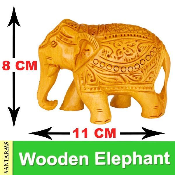 Wooden Carved Elephant