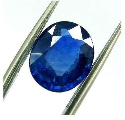 Blue Sapphire Gemstone, Shape : Oval
