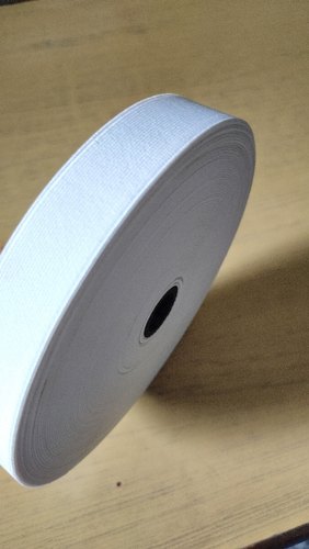 Plain Polyester Woven Elastic Tapes, Size : 0.4 CM - 20 CM