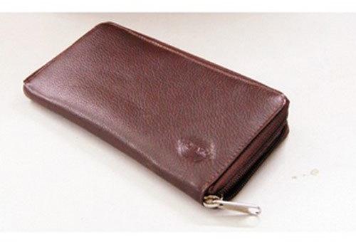 Plain Leather ladies wallet, Occasion : Regular