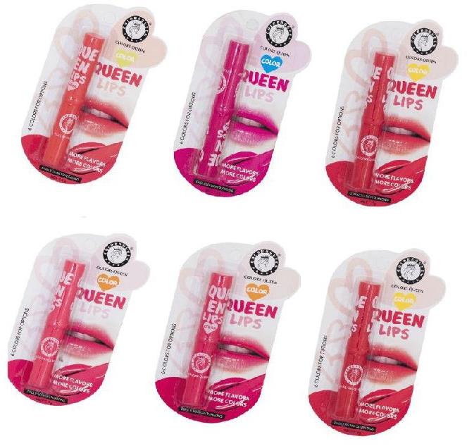 Colors Queen Lip Gloss Balm, Packaging Size : Pack OF 6
