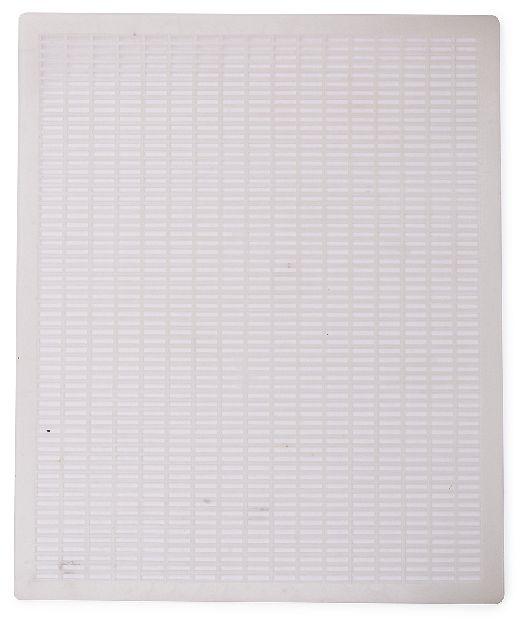 Square Polished Plastic Queen Excluder, Color : White