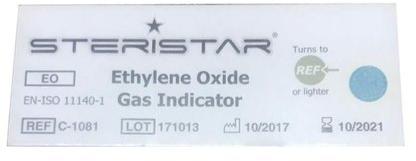 Ethylene Oxide Gas Indicator