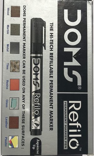 Plastic Black Permanent Marker Pen