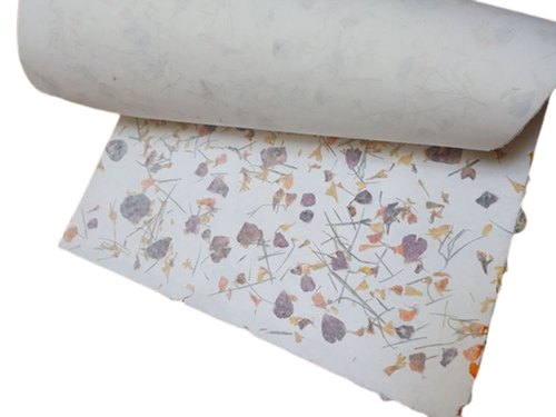 Acid free Handmade Cotton Flower Paper, Feature : Disposable