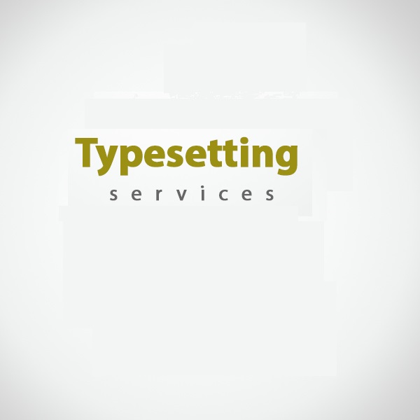 typesetting service