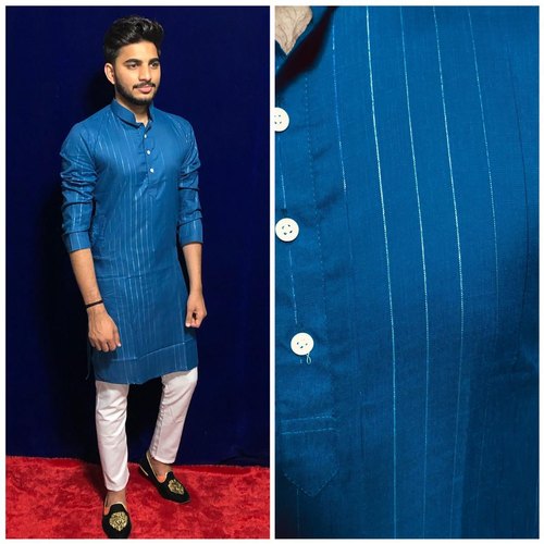 Cotton Kurta Pyjama, Occasion : Casual Wear