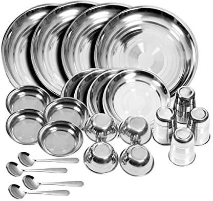 Stainless Steel Dinner Set