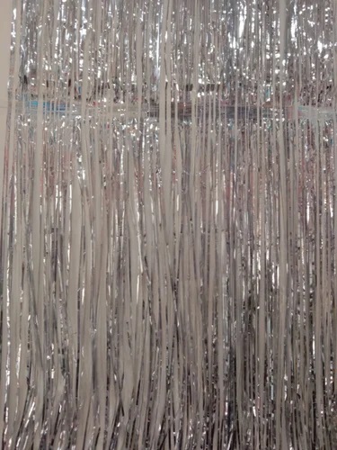 Metallic Fringe Curtain