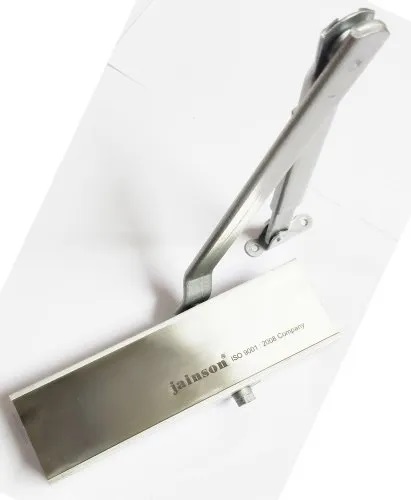 Hydraulic Aluminium Door Closer, Color : Silver