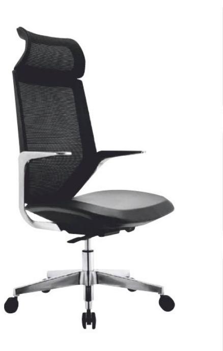 Duster Mesh Executive Office Chair, Wheel Style : 5 Wheels