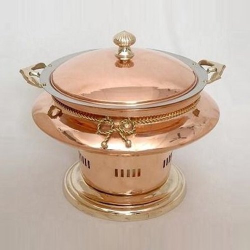 Copper Chafing Dishes, Capacity : 6 L