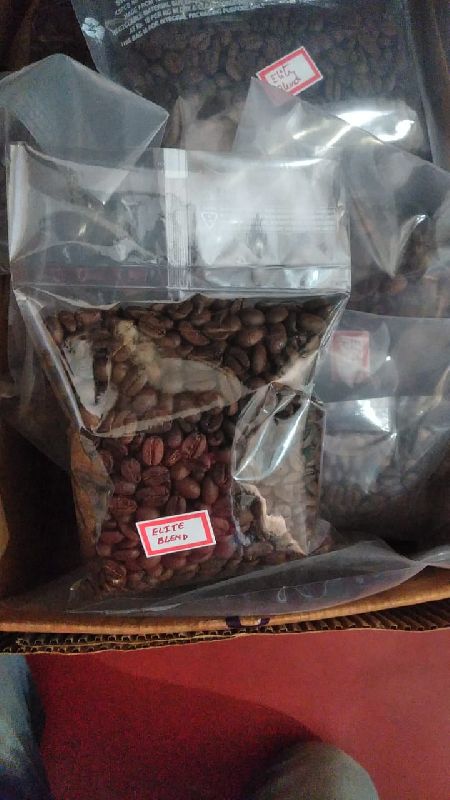 ELITE BLEND ROASTED COFFEE BEANS, Shelf Life : 9 months