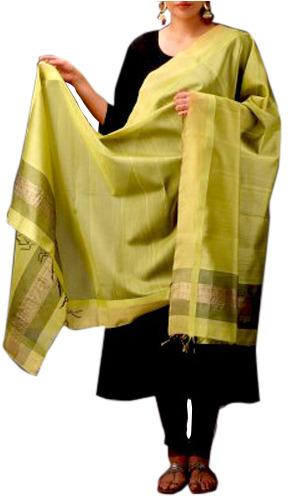 Plain Chanderi Dupatta, Feature : Comfortable, Easily Washable, Shrink Resistance, Skin Friendly